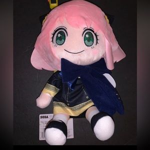 New From Japan Spy x Family Anya Forger BIG Plushie 12.5in Sitting 14in laying